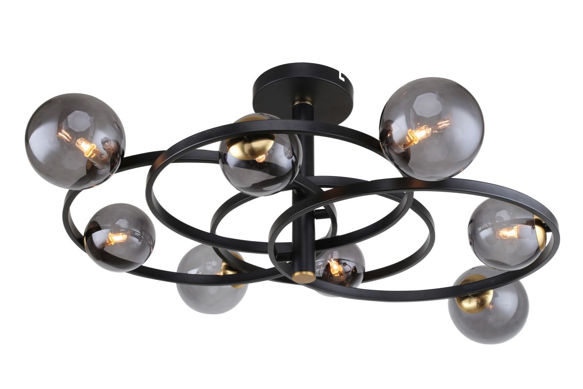 Люстра на штанге Freya Curl FR5238CL-08B
