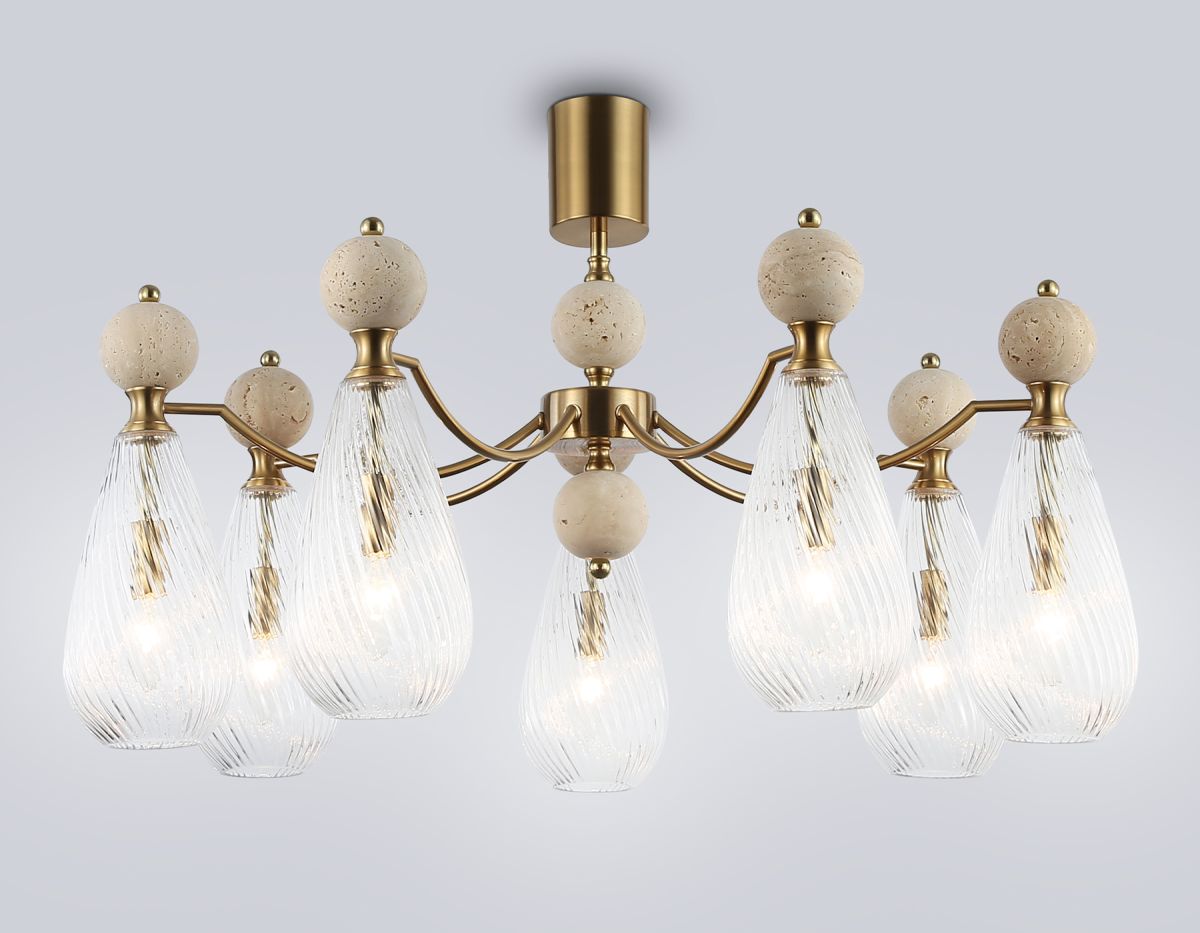 Люстра на штанге Ambrella Light High Light Ceramo Modern LH53287