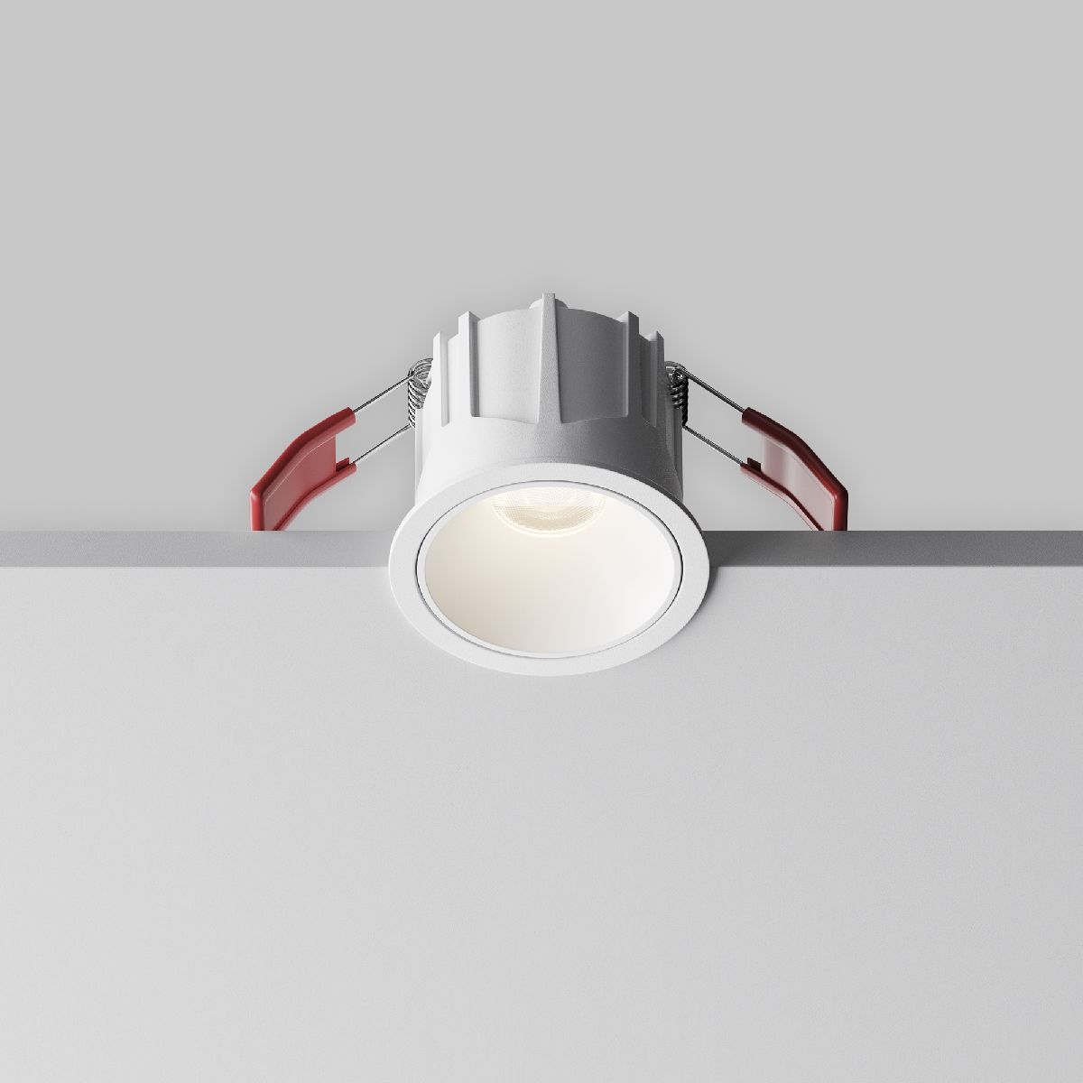 Встраиваемый led светильник Maytoni Alfa LED DL043-01-10W4K-RD-W-1
