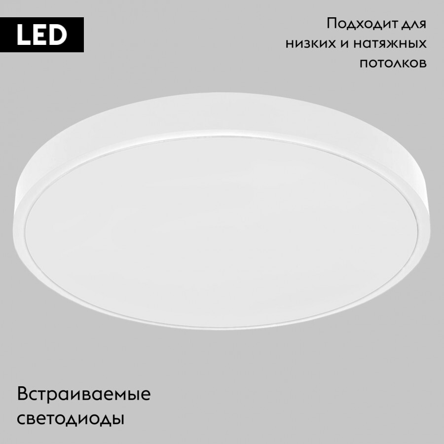 Потолочная люстра IMEX Ronda PLC.500-72-CCT-WH
