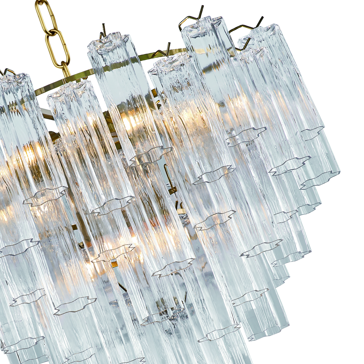 Подвесная люстра Delight Collection OWD2093-D75 gold/clear УЦ