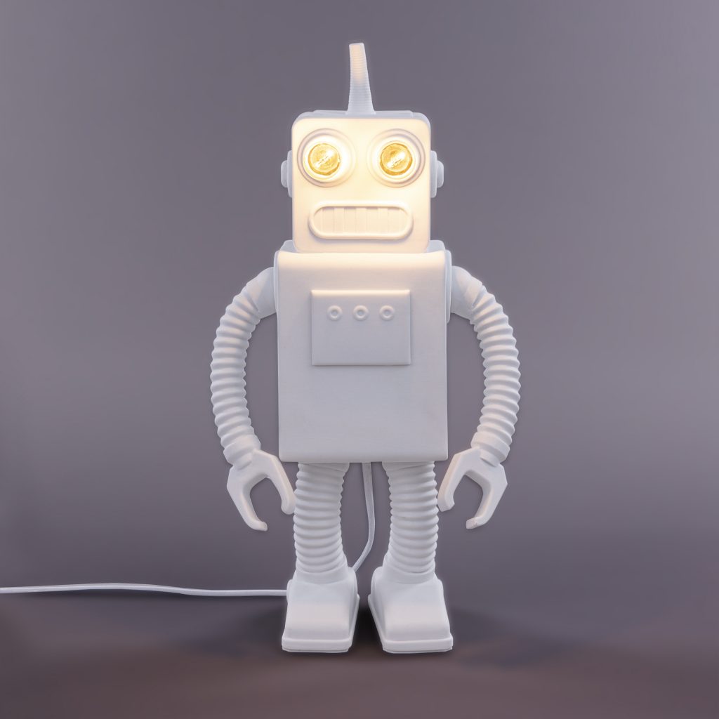 Настольная лампа Seletti Robot Lamp 14710