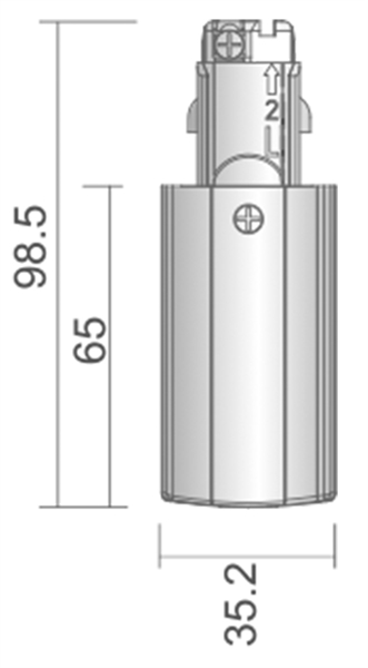 Соединитель левый Deko-Light D Line 710010