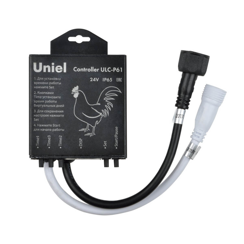 Контроллер для управления светодиодными светильниками для птицеводства Uniel ULC-P61