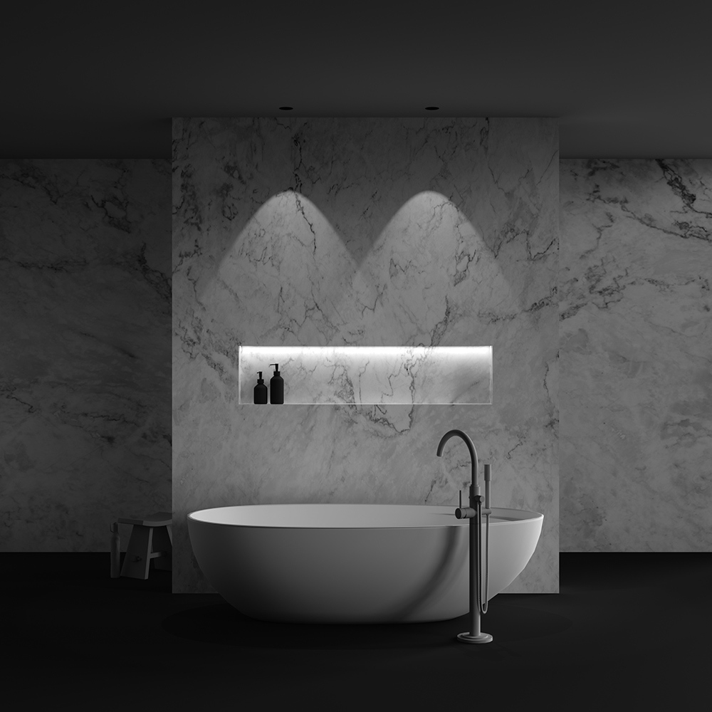 Встраиваемый светильник Maytoni Dip DL118-15W-2.7K-B