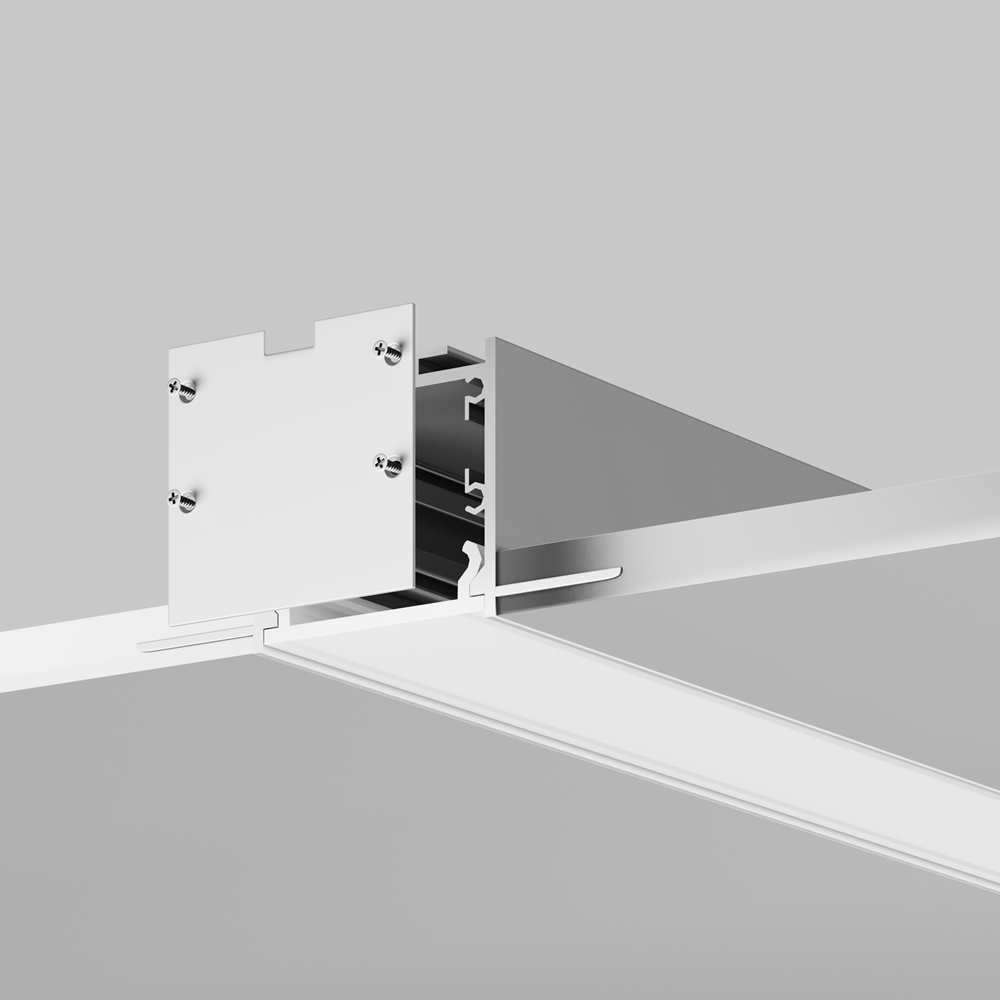 Алюминиевый профиль встраиваемый скрытого монтажа Maytoni ALM-7236T-S-2M 636010