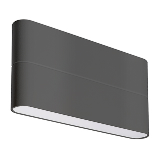 Уличный настенный светильник IP65 Arlight SP-FLAT-S175x90-2x5W Day4000-MIX (Черный, 75 deg, 230V) (IP65 Металл) 063611