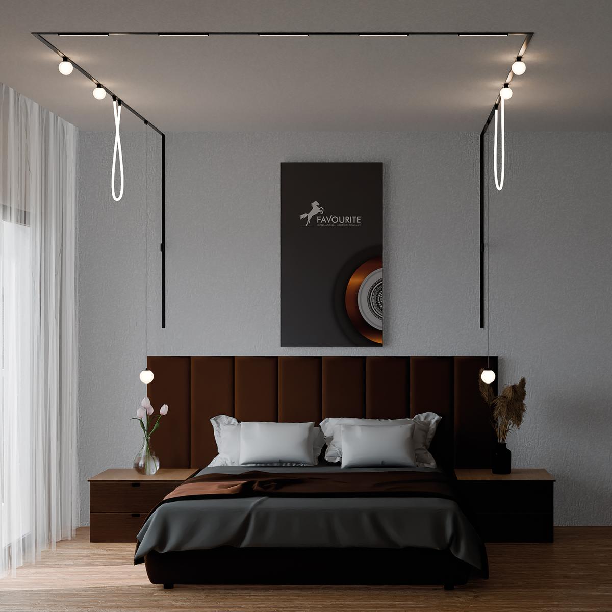 Трековый магнитный светильник Favourite Unica 4155-1P