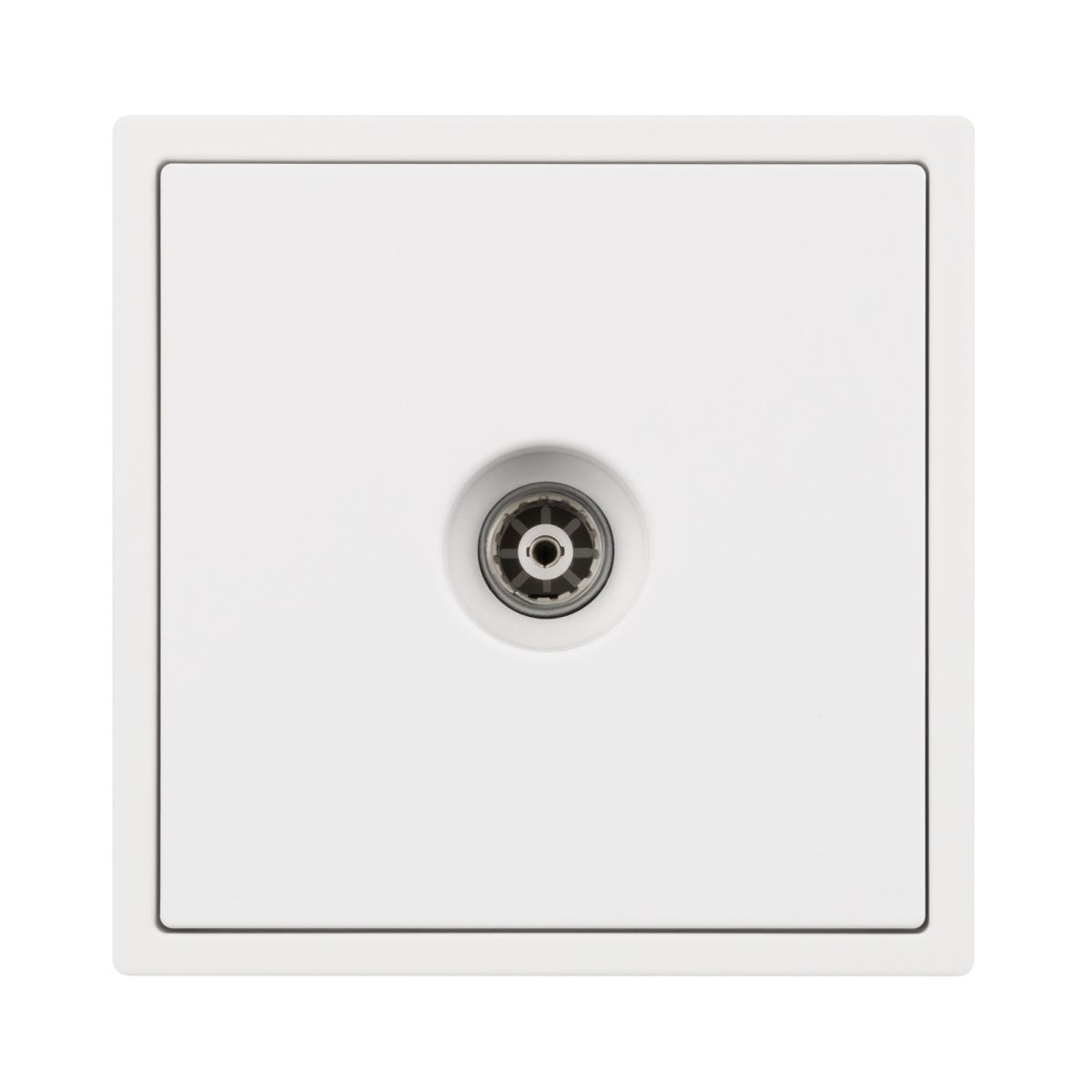 Механизм телевизионной розетки Arlight SCT-NOBE-MTV1-SFPL-WH (Белый кварц) 054292