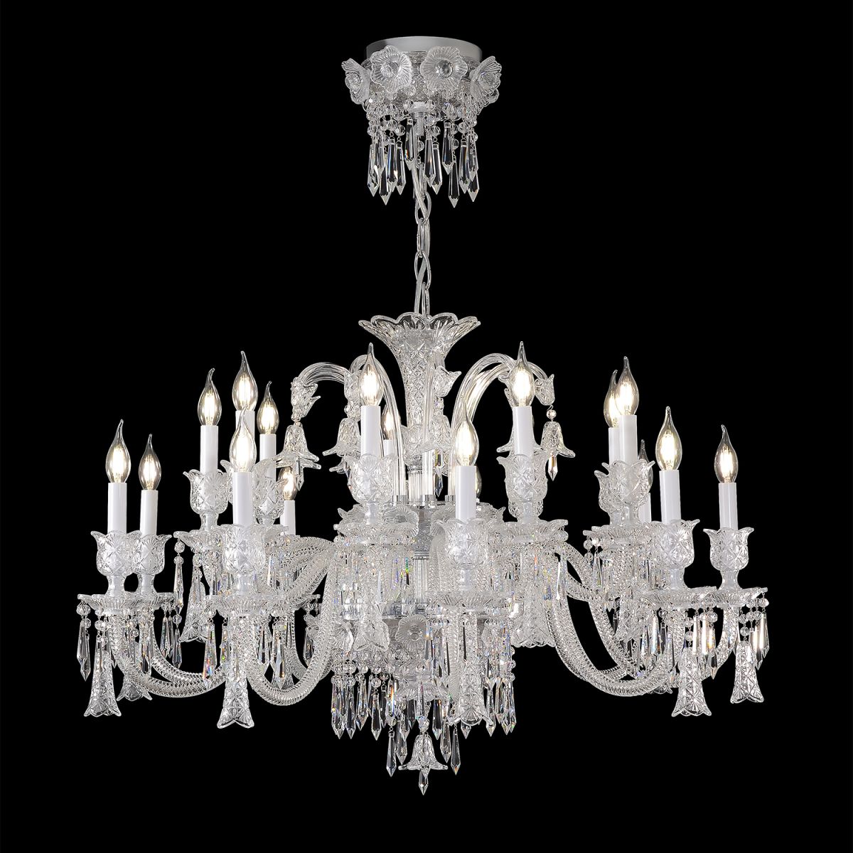 Подвесная люстра Crystal Lux VERSAILLES SP9+9 CHROME