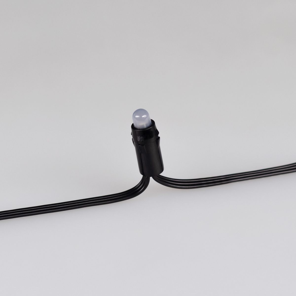 Светодиодная гирлянда Нить ArdecoledСмарт ARD-MOOD-CLASSIC-10000-BLACK-48LED RGBY-SPI (230V, 8W, Tuya Wi-Fi) (IP65) 047675