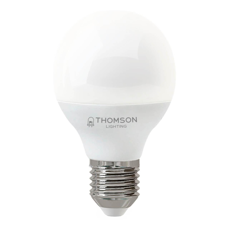 Лампа светодиодная Thomson E27 4W 6500K шар матовый TH-B2363