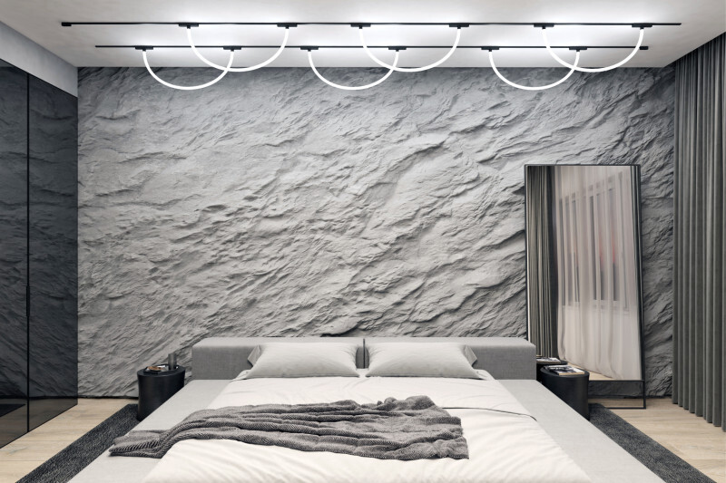 Трековый магнитный однофазный светильник Denkirs Air ray DK5357-BK