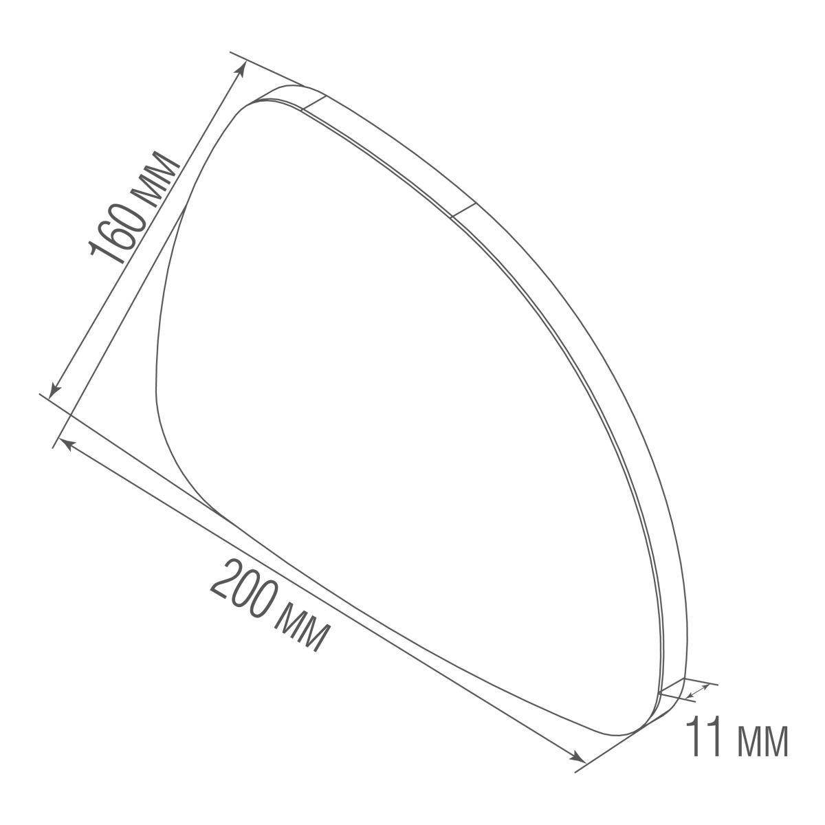 Декоративная панель Donolux Grimm Panel DL20781W200TR GG