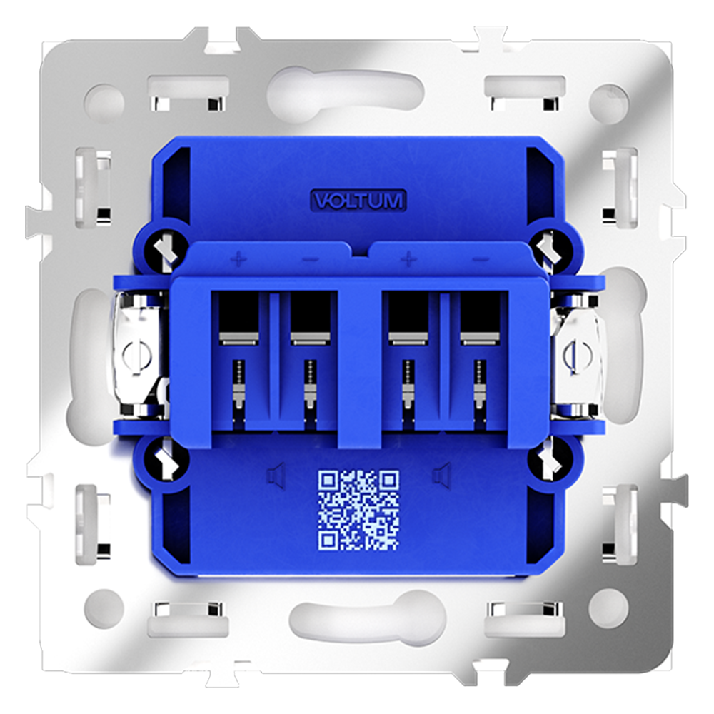 Розетка акустическая Voltum S70 VLS060301