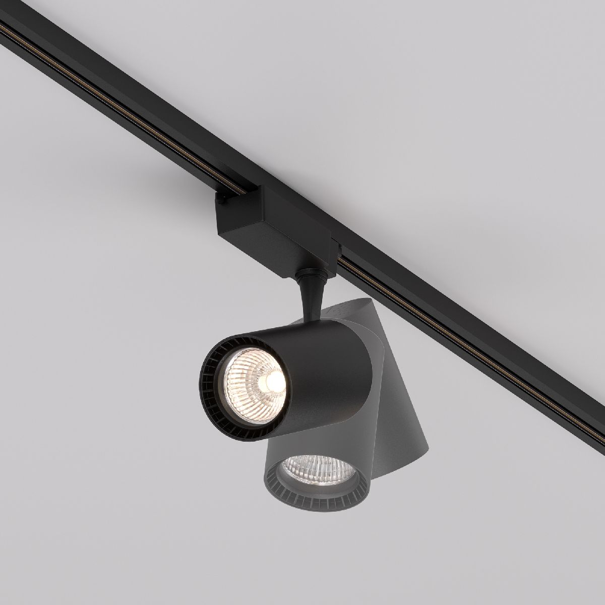 Трековый светильник Maytoni Technical Vuoro TR003-1-15W3K-W-B