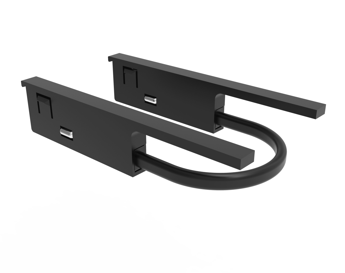 Соединитель питания для магнитного шинопровода угловой Crystal Lux CLT 0.206 04 BL