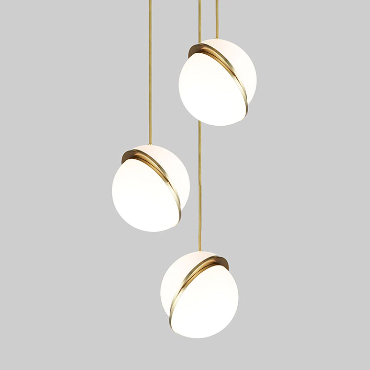 Подвесной светильник Delight Collection Crescent 9182P/3S brass