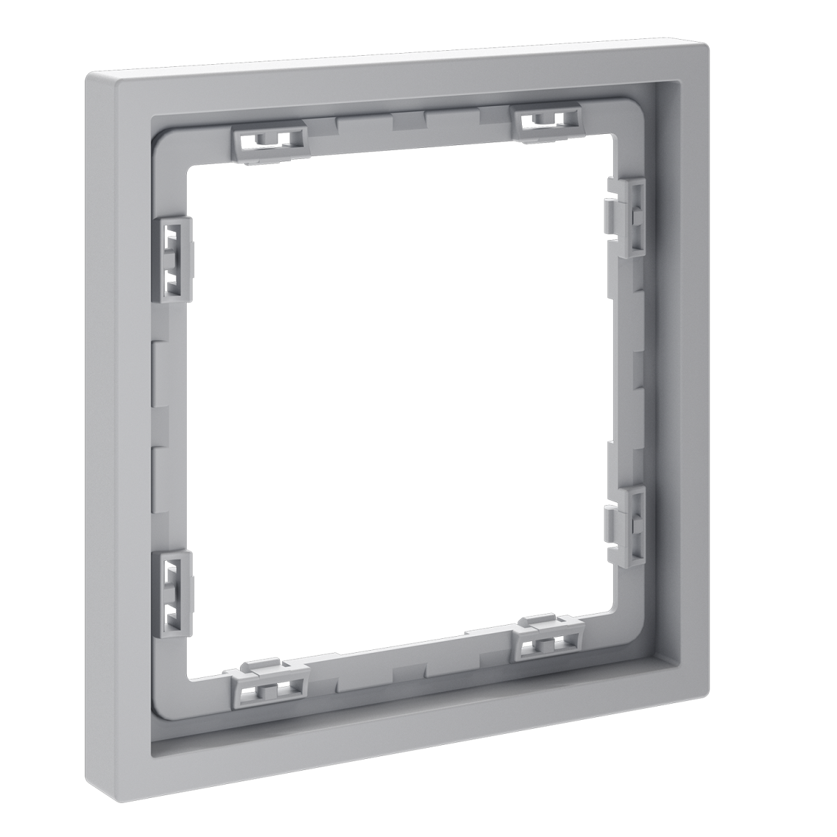 Рамка пластиковая Voltum S70 на 1 пост, (серый) VLS100116