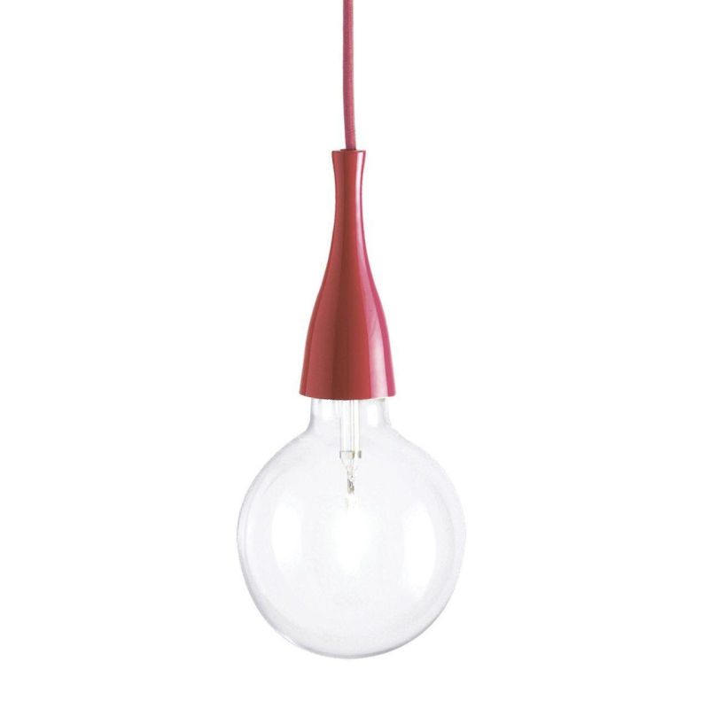 Подвесной светильник Ideal Lux Minimal SP1 Rosso 009414
