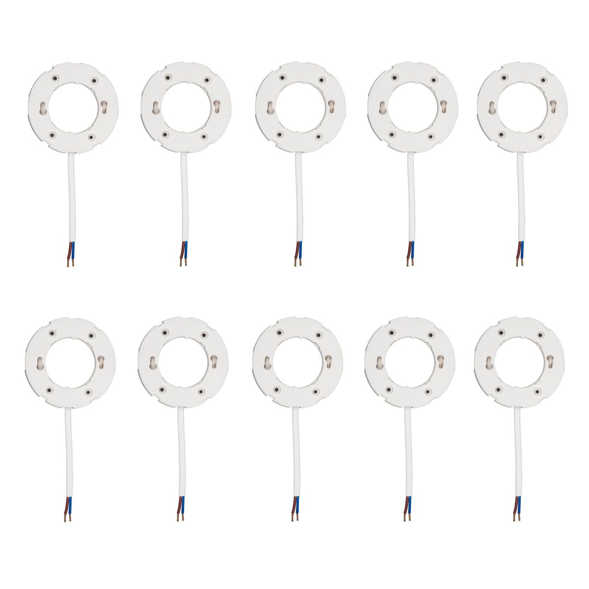 Патрон (10 шт.) Uniel ULH-GX53-Plastic-10cm SET10 POLYBAG UL-00012957