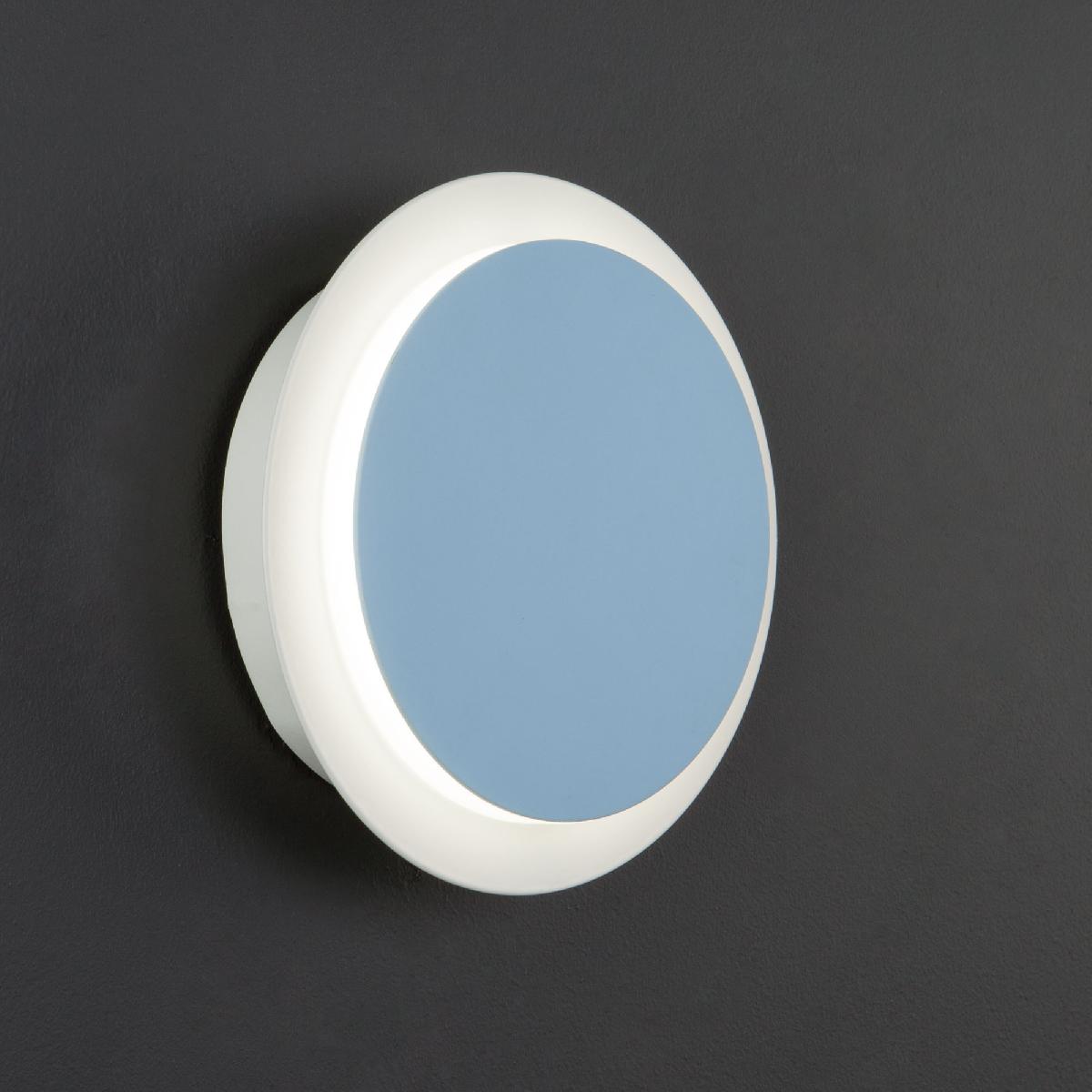 Настенный светодиодный светильник Eurosvet Figure 40135/1 белый/голубой