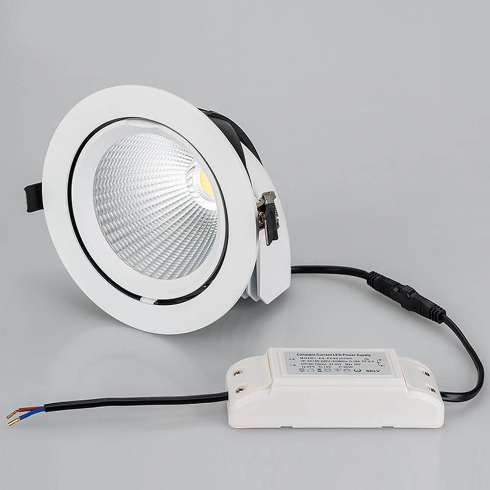 Встраиваемый светодиодный светильник Arlight LTD-150WH-Explorer-30W Warm White 024025