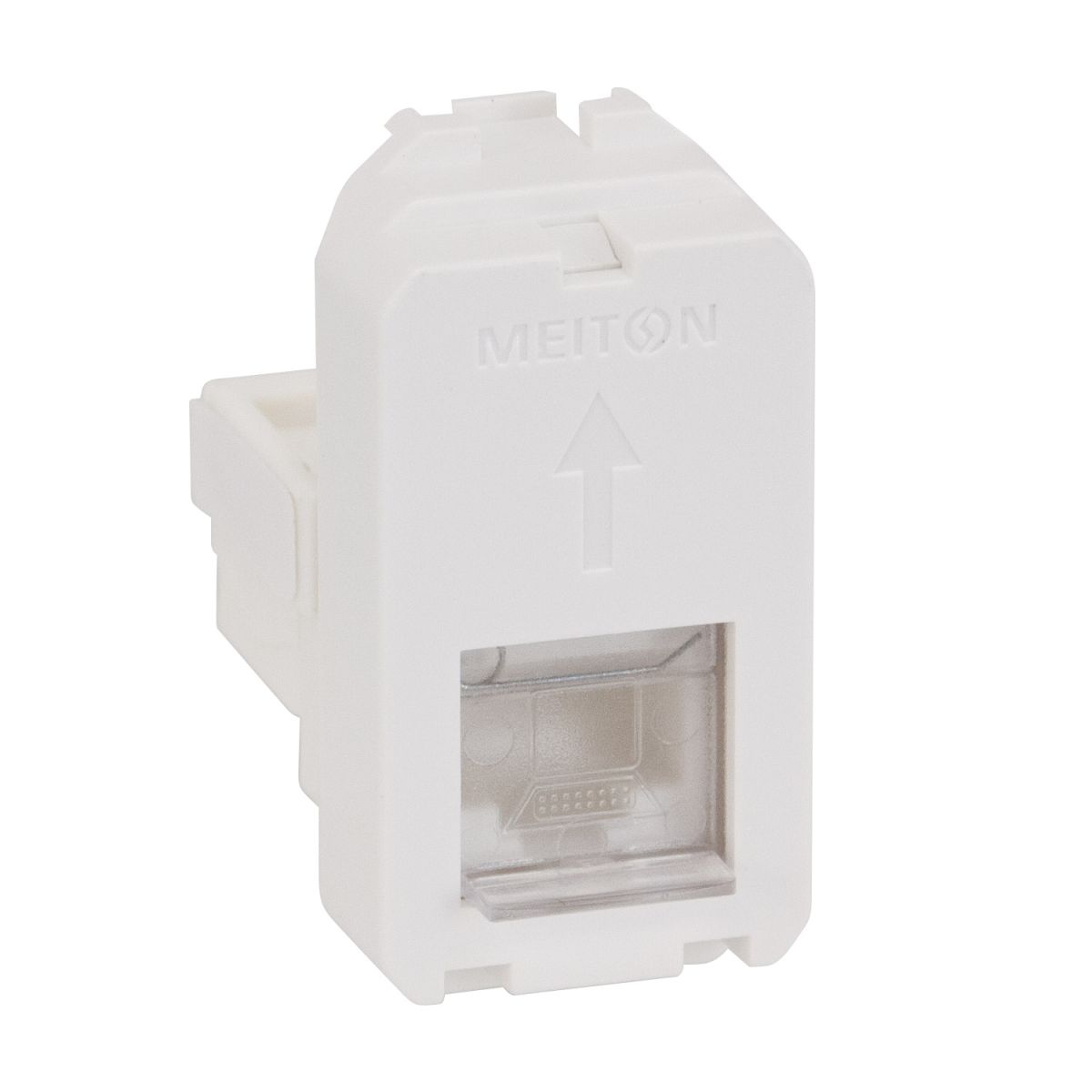 Розетка телефонии RJ11, 1 модульная Meiton A4258RJ11