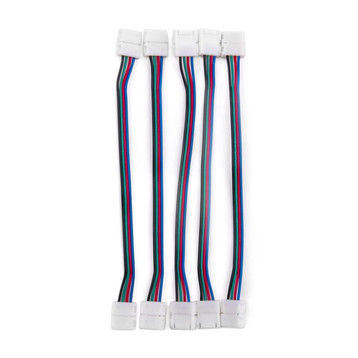 Коннектор двусторонний для светодиодной ленты Elektrostandard Бегущая волна 4690389150425