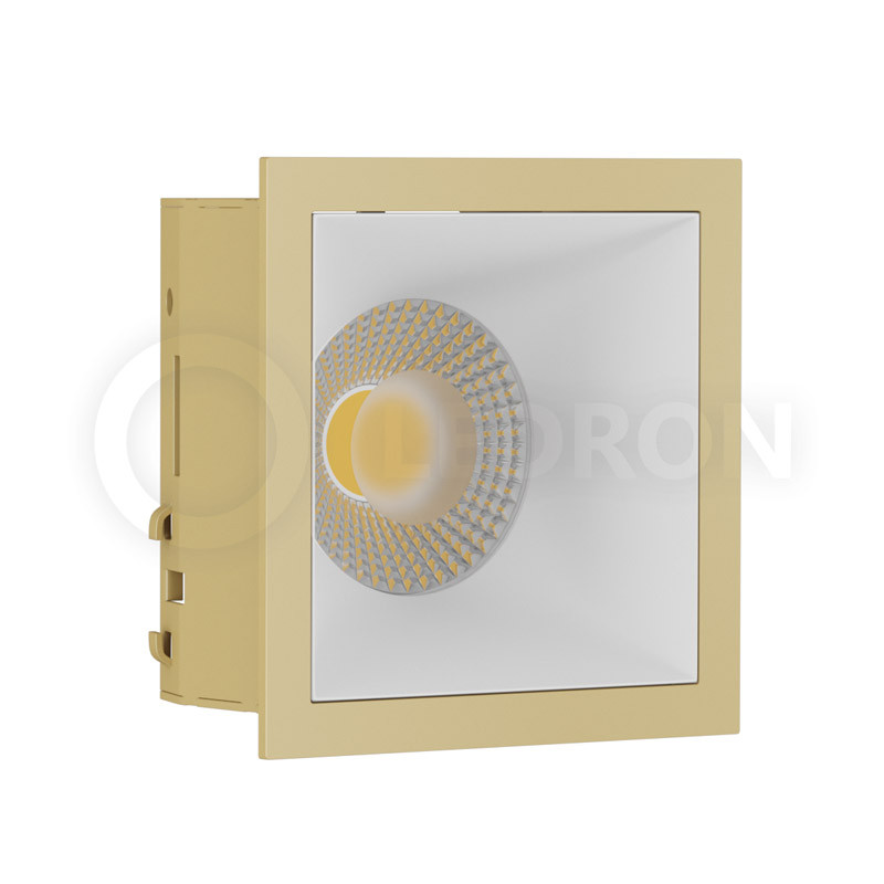 Встраиваемый светильник LeDron RISE KIT 1 GU10 Gold/white