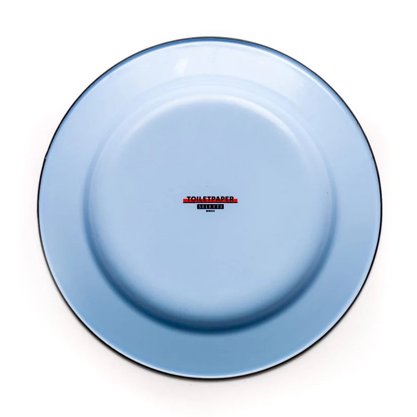 Тарелка Seletti Bird Toiletpaper Enamel 16840