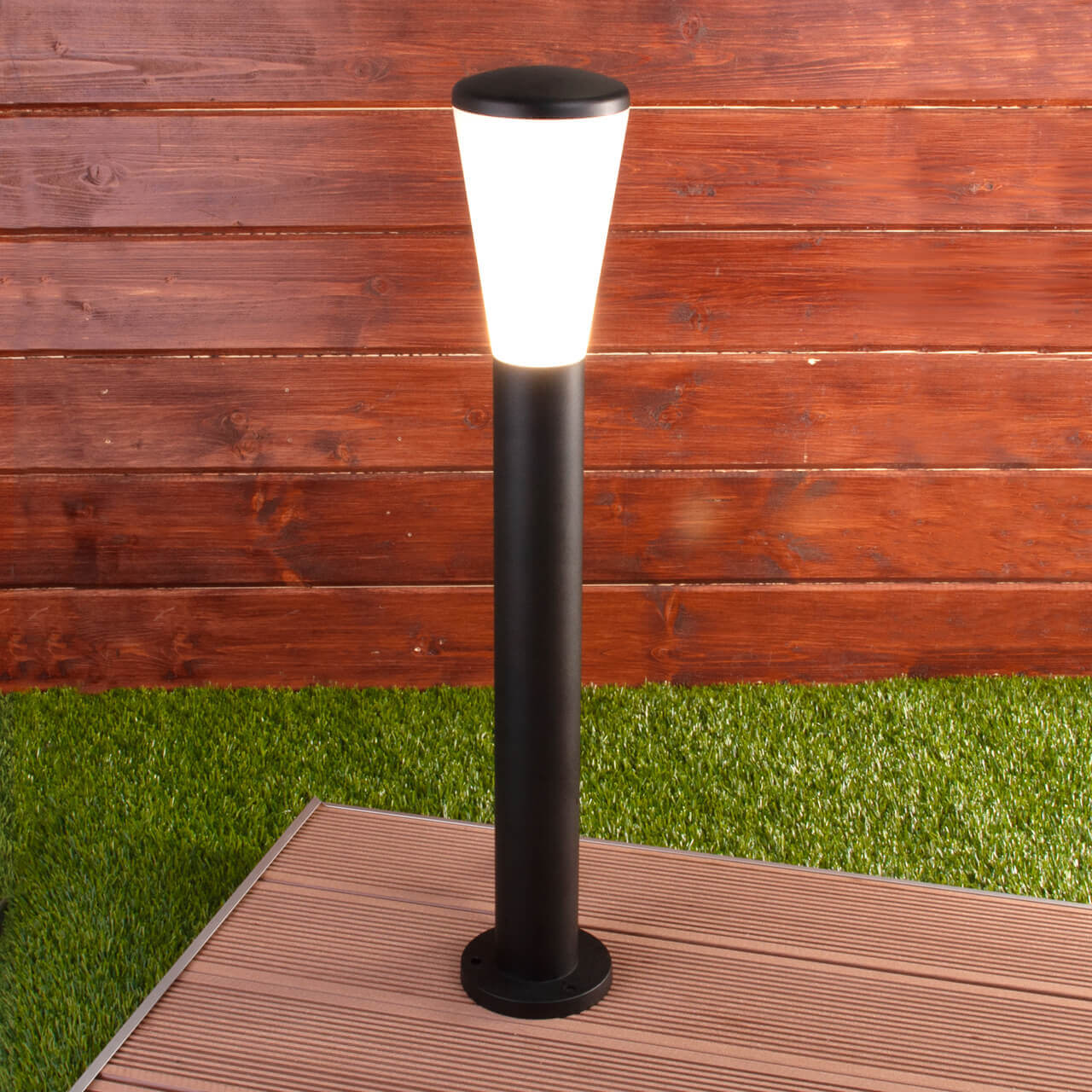 Садовый светильник Elektrostandard 1417 TECHNO чёрный в #REGION_NAME_DECLINE_PP#