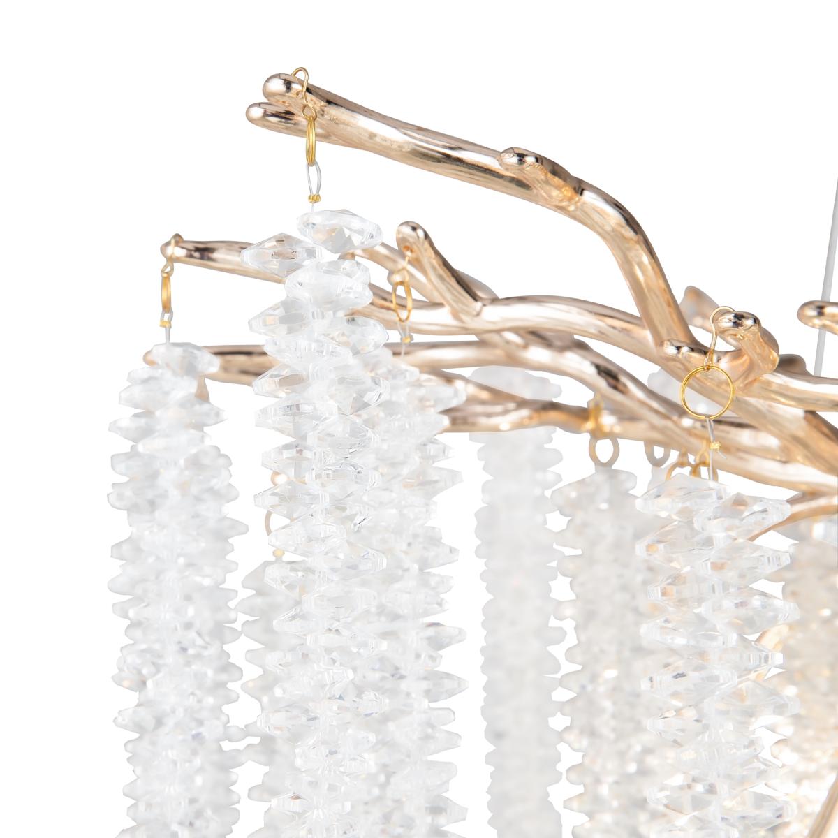 Подвесная люстра Freya Mineral FR1010PL-10G