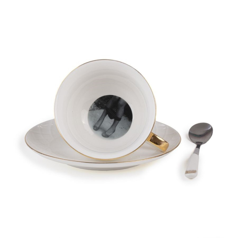 Блюдце с чашкой Lady Tarin Proserpina Seletti Guiltless 9967