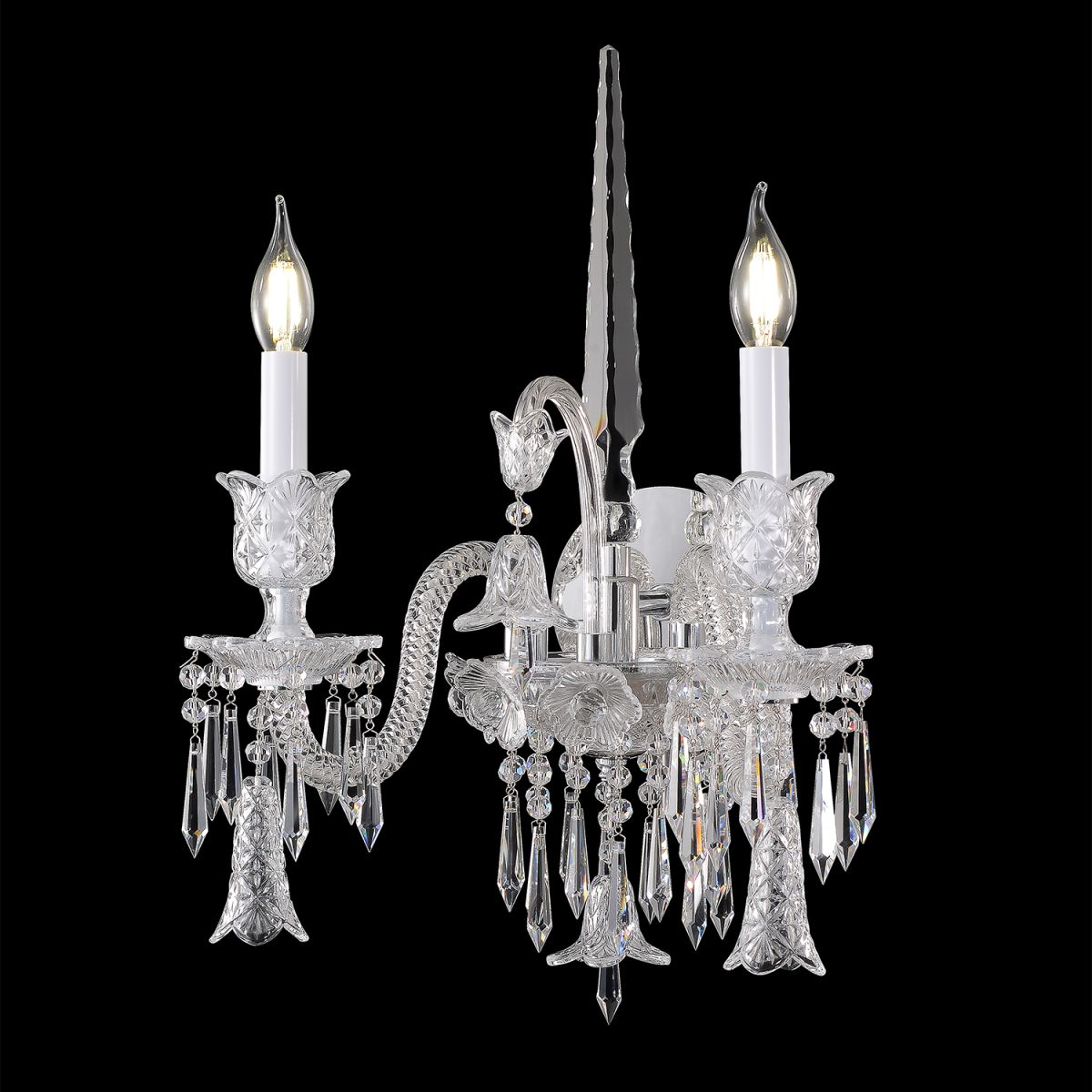 Бра Crystal Lux VERSAILLES AP2 CHROME