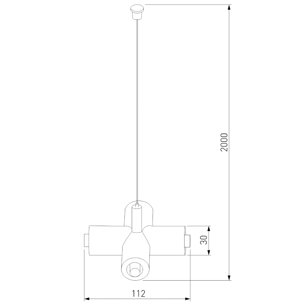 Набор подвеса Х-образный с питанием Elektrostandard Module System 4690389204654 85190/00 a066187