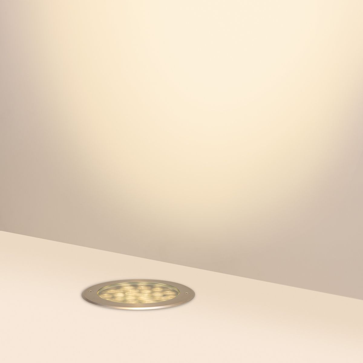 Ландшафтный светильник Arlight LTD-DAFNA-GROUND-R260-48W Warm3000 (SL, 45 deg, 230V) (IP67 Металл) 061289