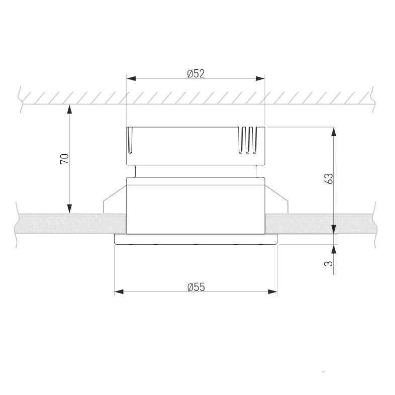 Встраиваемый светильник Elektrostandard Teka 4690389177255