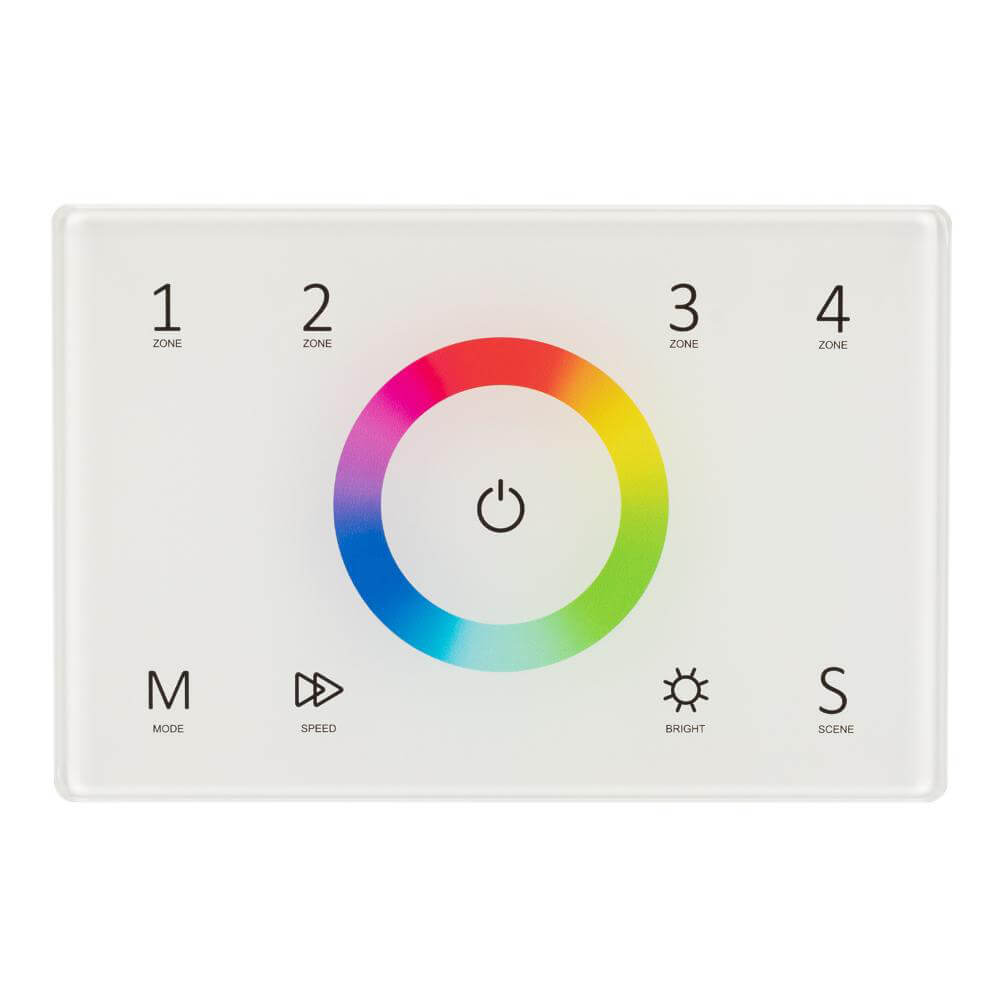 Панель Arlight Sens Smart-P83-RGB White (230V, 4 зоны, 2.4G) 028402