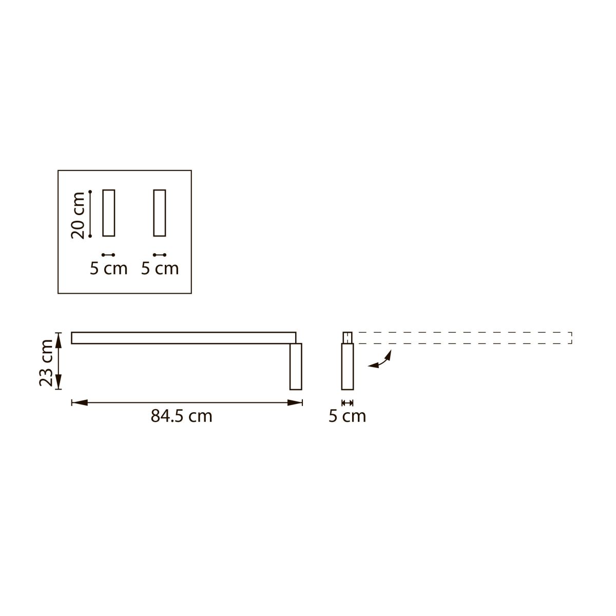 Настенный светильник Lightstar Dive 740547