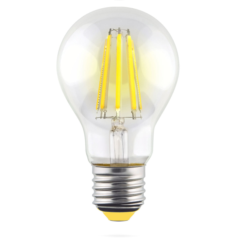 Лампа светодиодная филаментная Voltega E27 15W 4000К груша прозрачная VG10-A1E27cold15W-F 7103