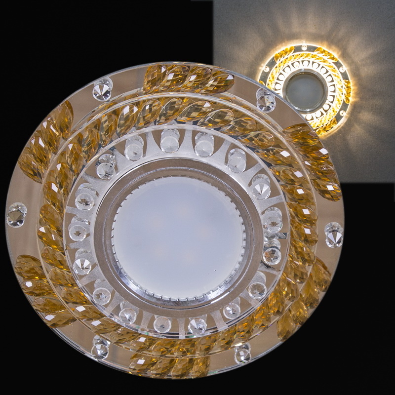 Встраиваемый led светильник Reluce 22092-9.0-001PL MR16+LED3W CL+GD