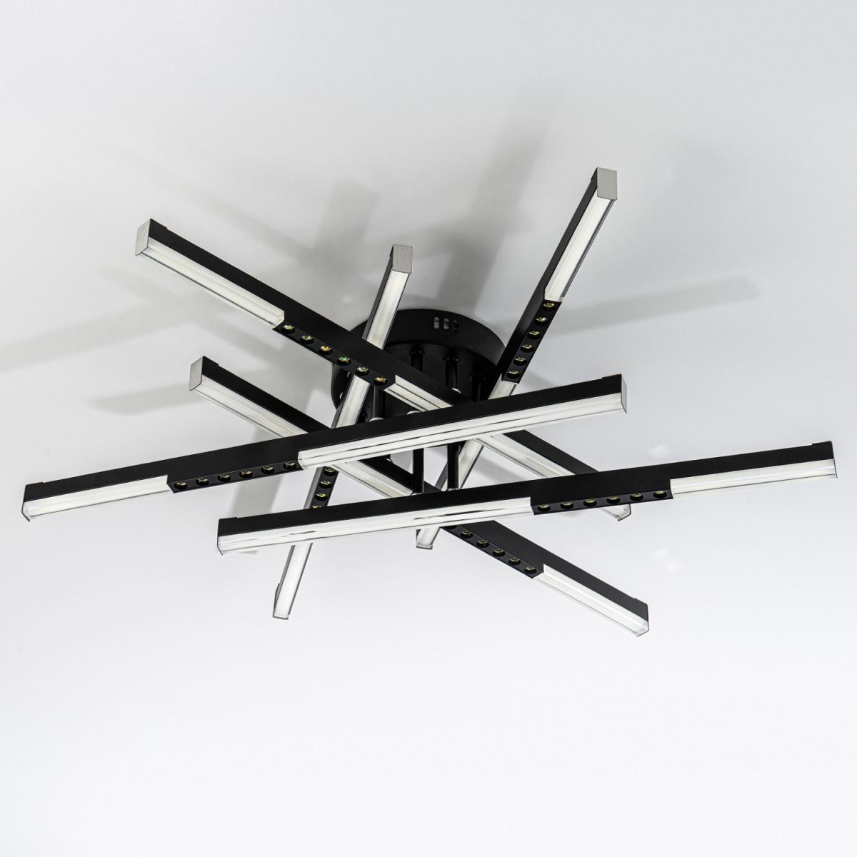 Потолочный светильник прямоугольный LED4U L5116-6 BK