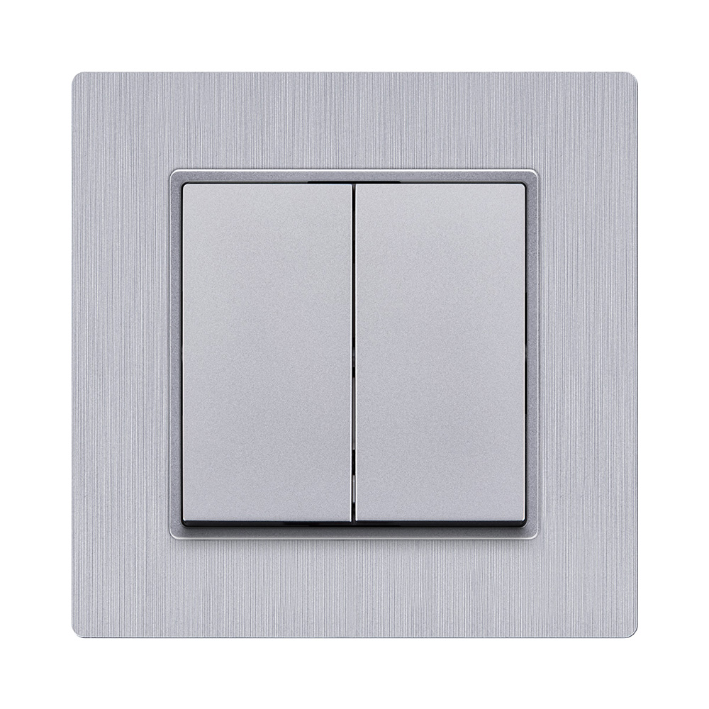 Рамка 1-постовая, серый Kollinger Eleganz Plex EP1GY