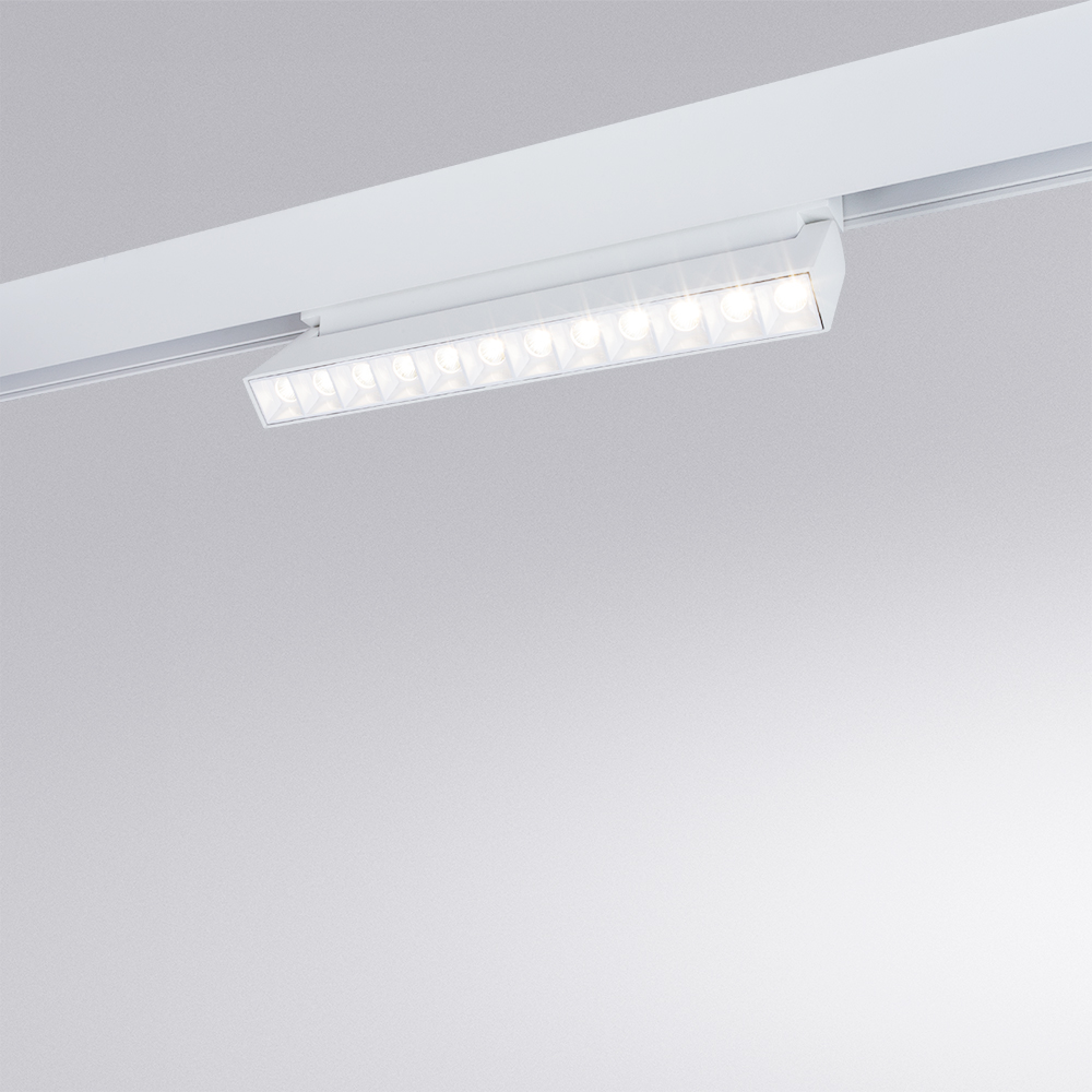 Трековый светильник Arte Lamp Linea A4638PL-1WH