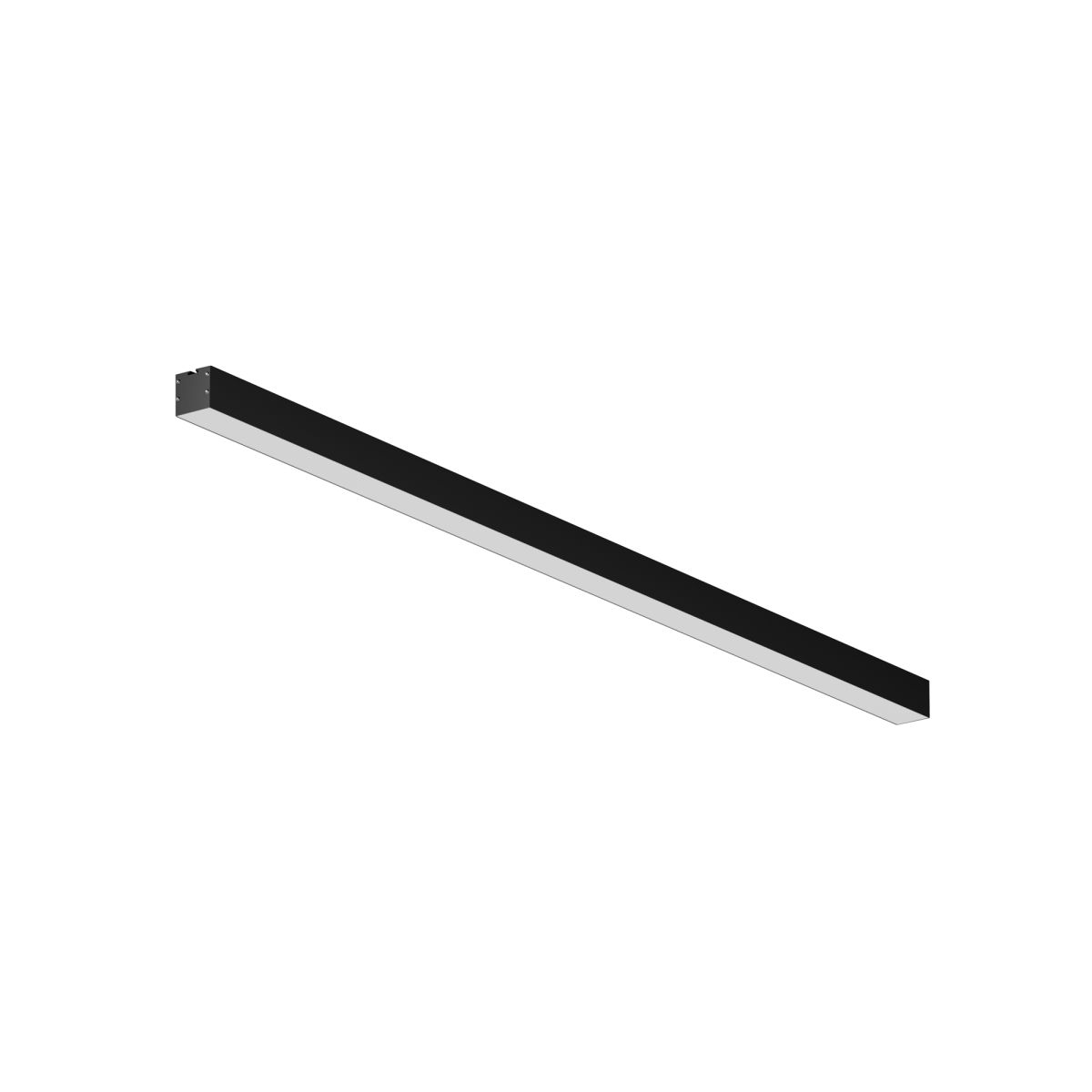 Линейный накладной светильник Maytoni Technical 3000K 35x35 (Черный, 1 м) LL311011
