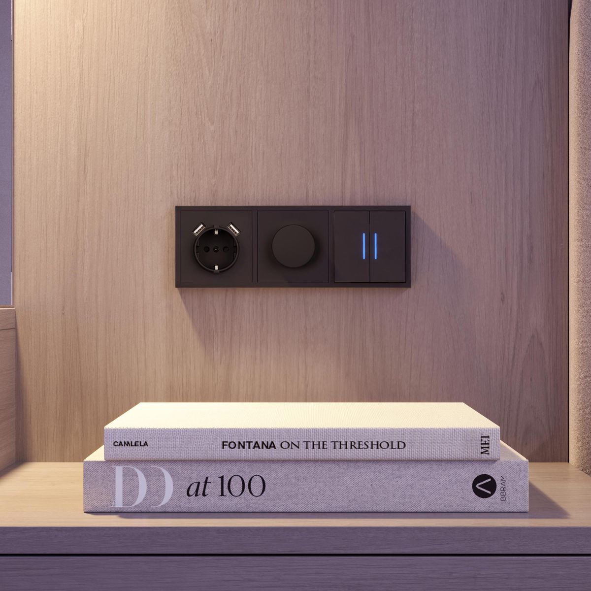 Механизм светорегулятора Arlight SWT-NOBE-DLR-SFPL-BK (250V, 300W) (Черный оникс) 054325(1)