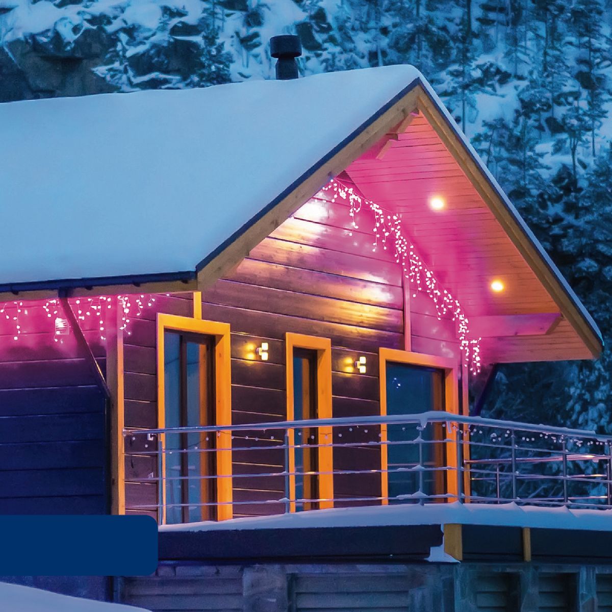 Уличная гирлянда Uniel ULD-B12006-195/TTK PINK IP44 UL-00010881