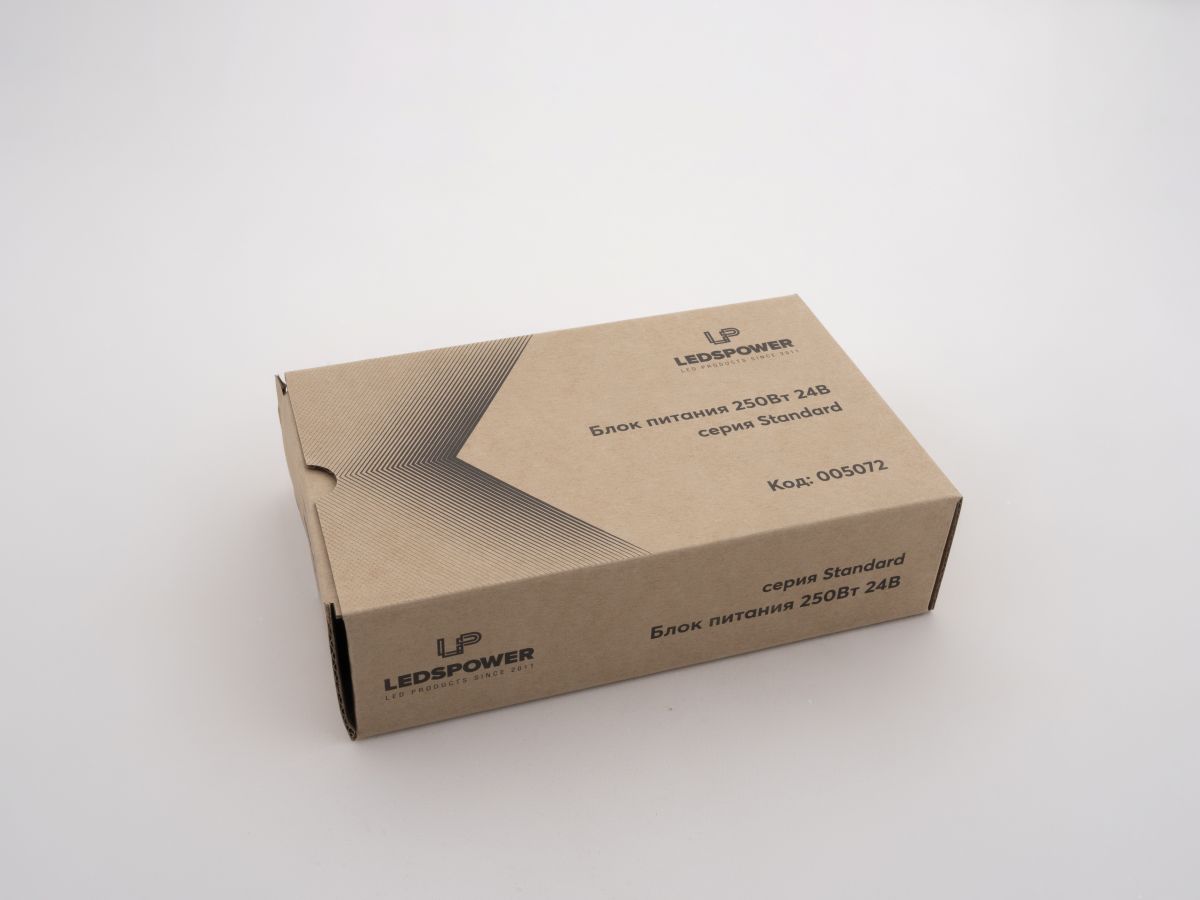 Блок питания LEDS POWER 250Вт 24В Standard 005072