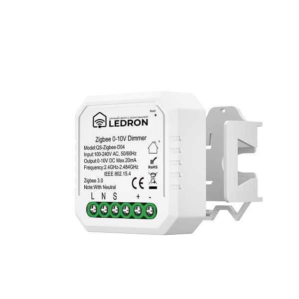 Диммер Ledron QS-Zigbee-D04 (0-10V) 00000016919